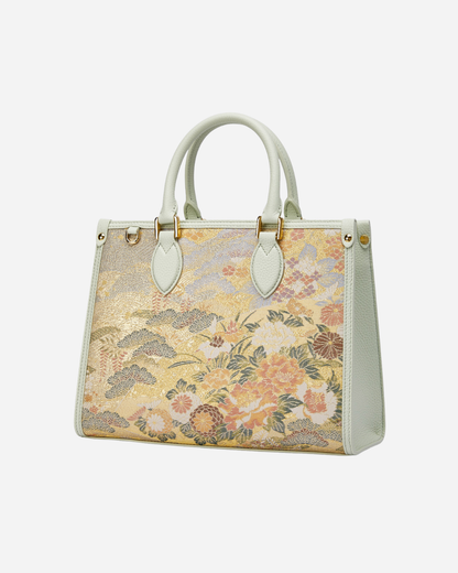 Tang Gold 28 Landscape Nishijin Brocade Tote (Special Invitation Only)