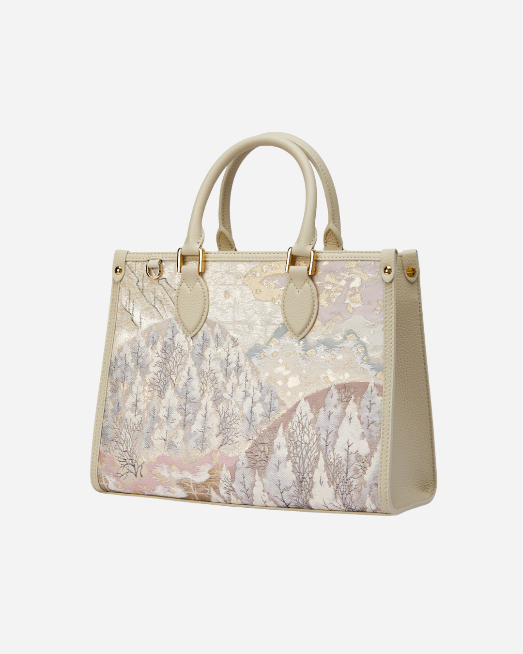 Tang Gold 28 Landscape Nishijin Brocade Tote (Special Invitation Only)