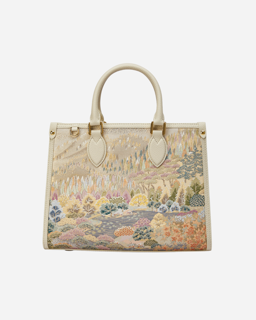 Tang Gold 28 Landscape Nishijin Brocade Tote (Special Invitation Only)