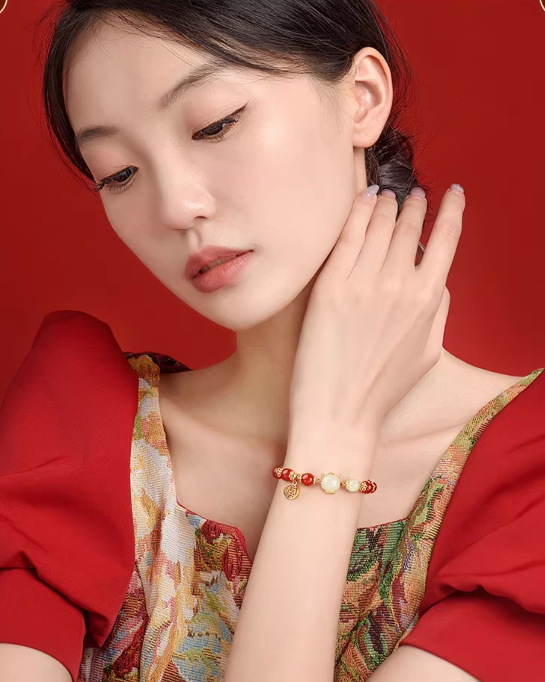 Blessing of Zodiac Red Agate Bracelet