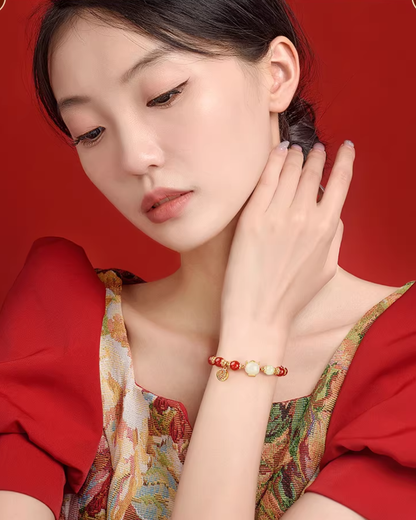 Blessing of Zodiac Red Agate Bracelet