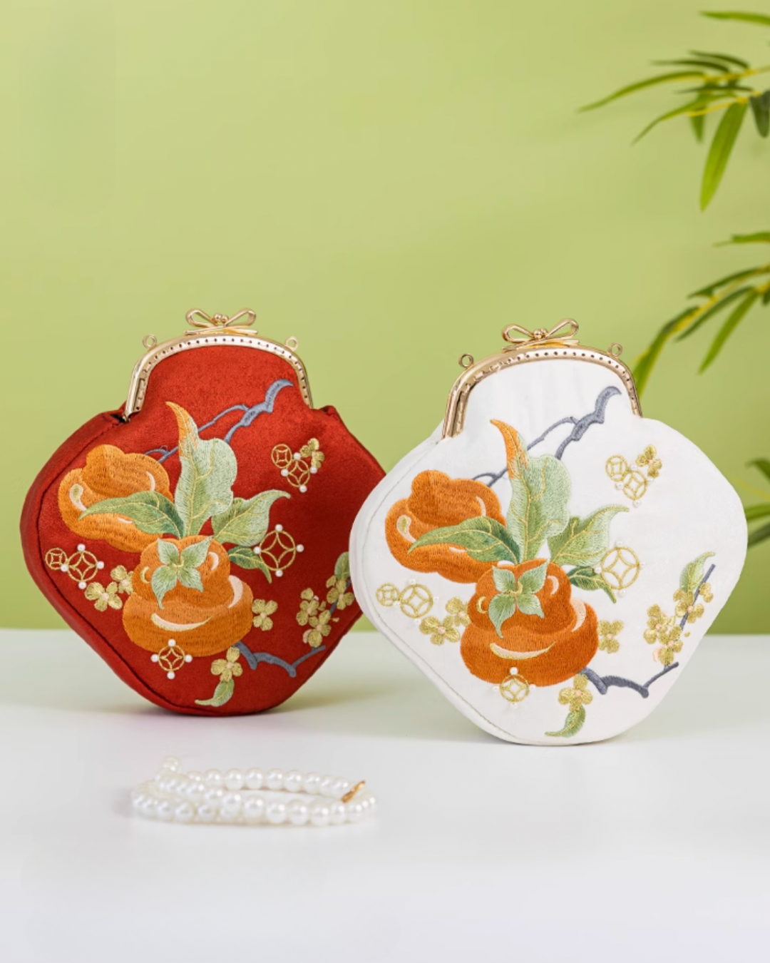 Tang Bloom Osmanthus Clutch