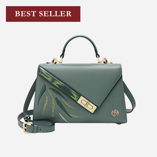 Tang Imperial 25 Embroidered Bamboo Sonata Tote