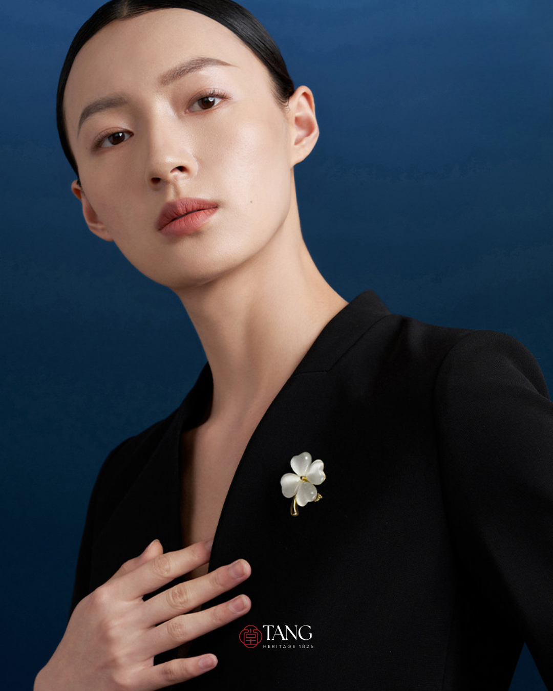 Lucky Clover Brooch