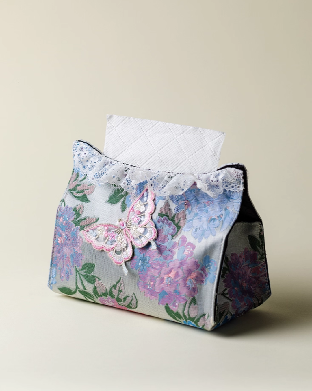 Garden Flutter Tissue Box