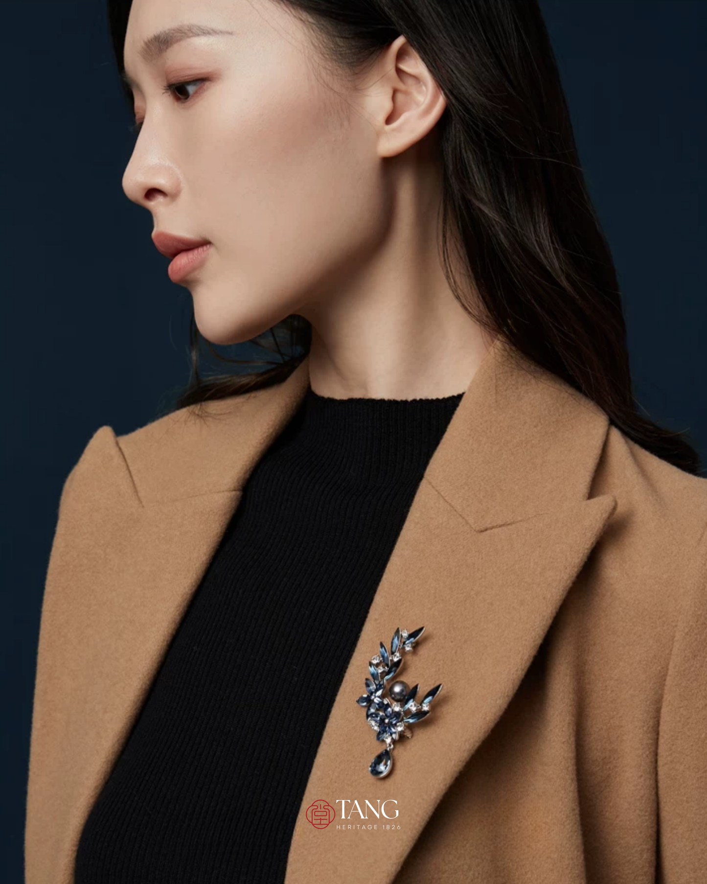 Radiant Moon Brooch