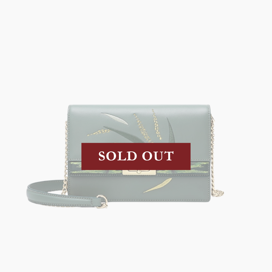 Tang Imperial 23 Embroidered Bamboo Sonata Clutch