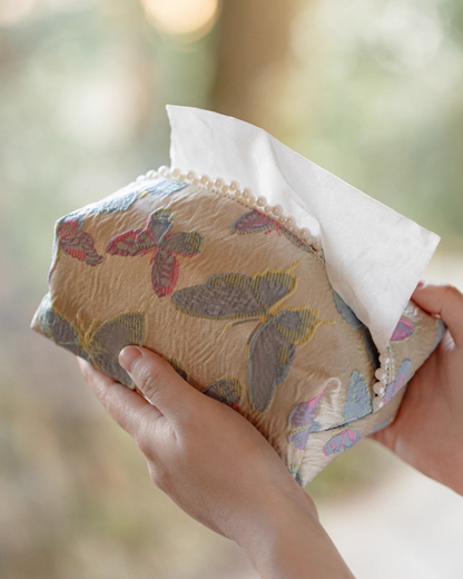 Silken Traces Tissue Box