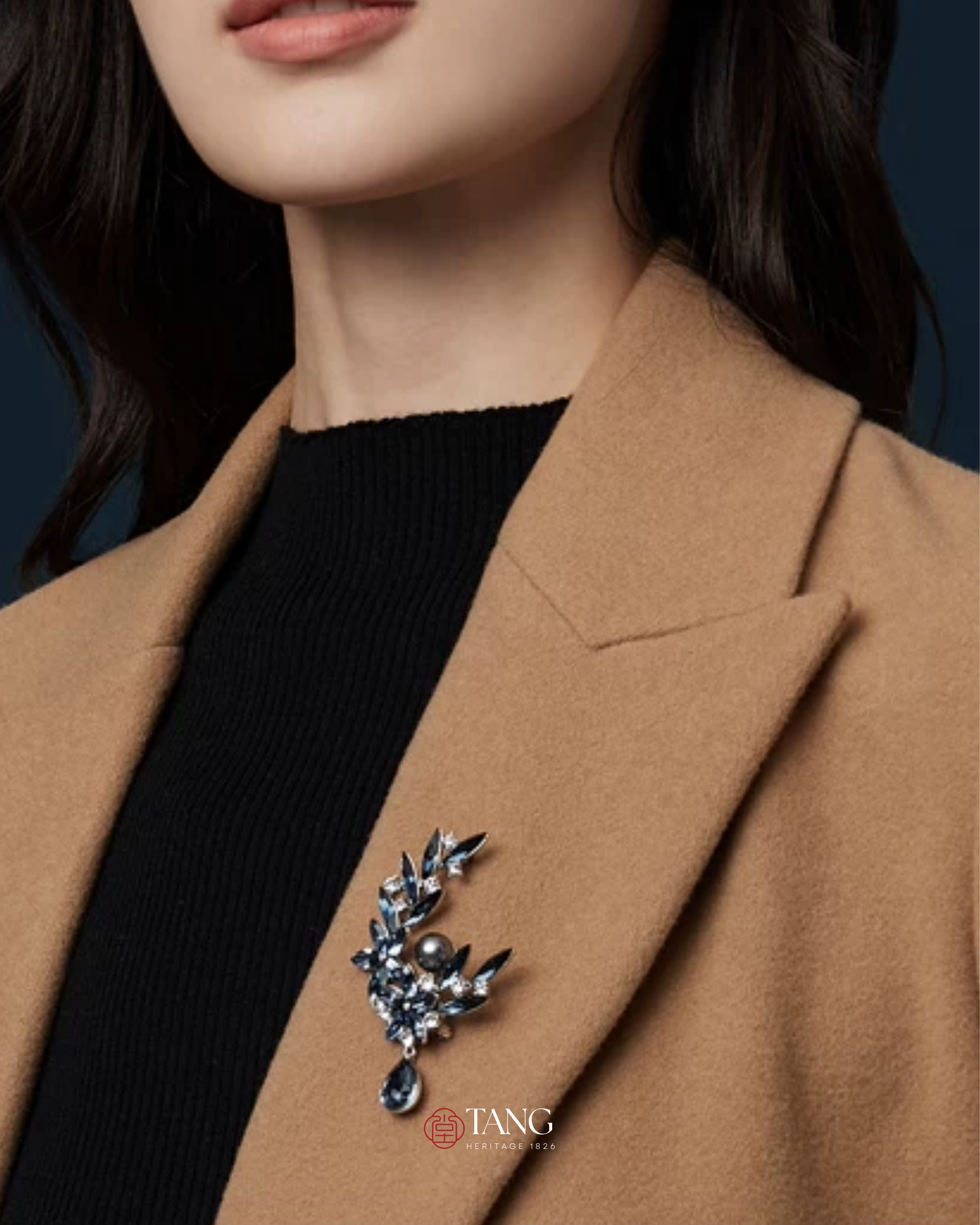 Radiant Moon Brooch