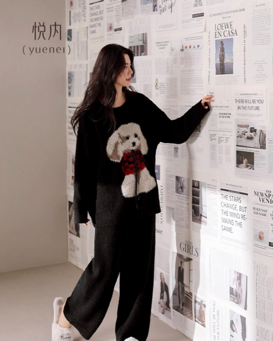 Gǒu Pajamas Set (Long-Sleeve & Pants)