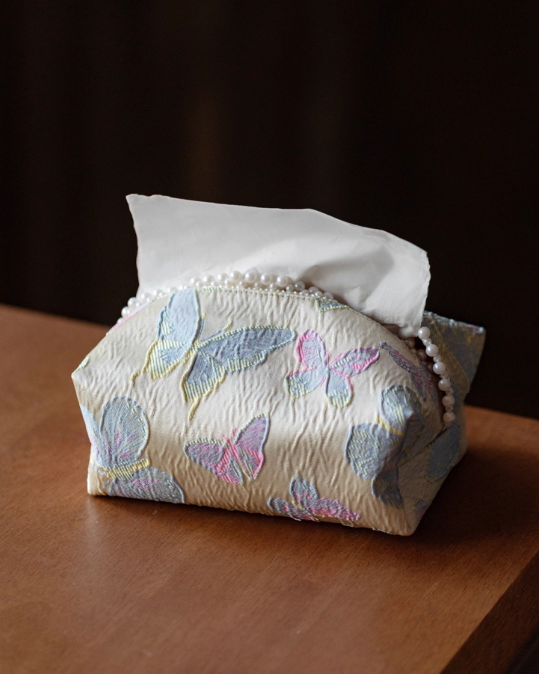 Silken Traces Tissue Box