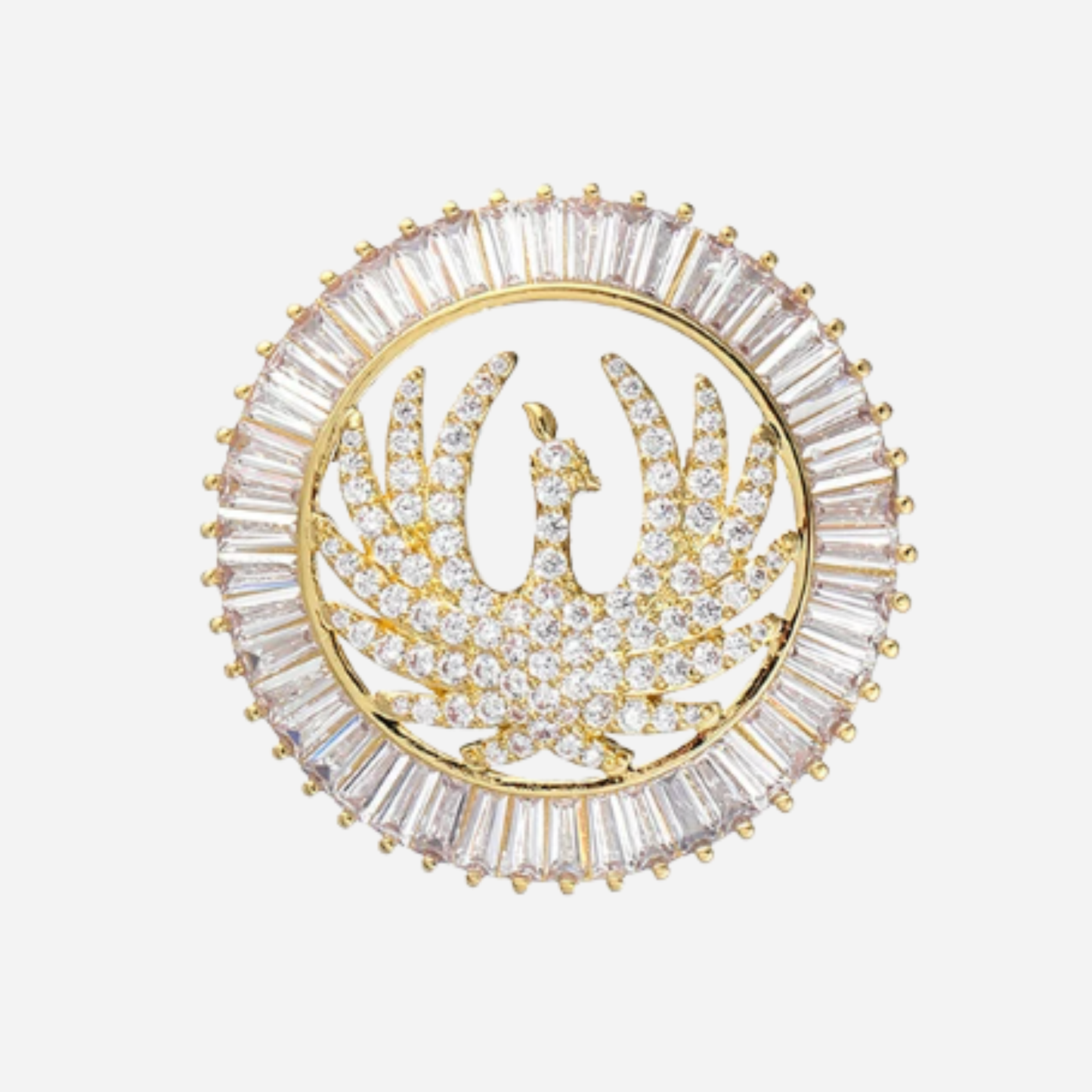 Rising Phoenix Brooch