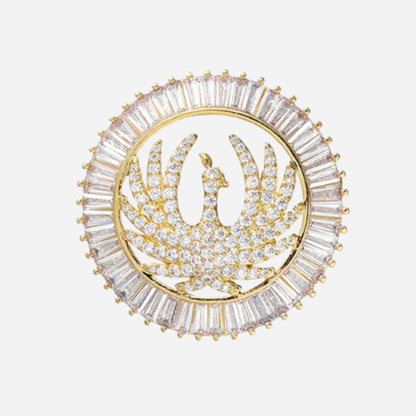 Rising Phoenix Brooch