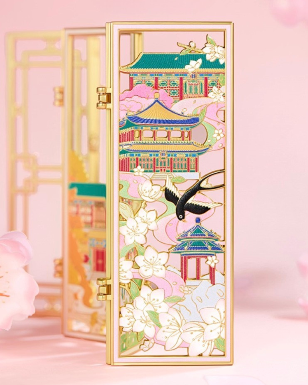 Garden of Golden Pavilions Fridge Magnet