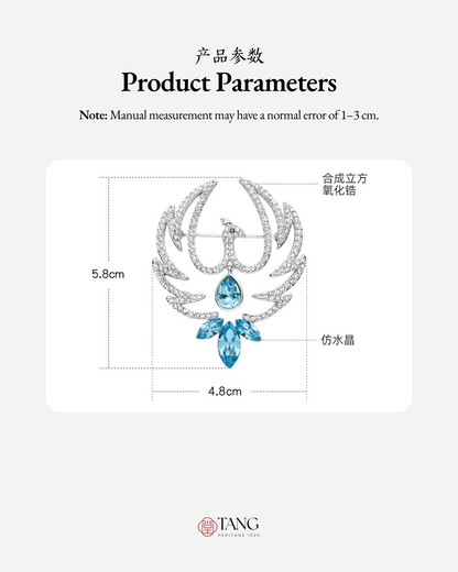 Dawnsong Phoenix Brooch