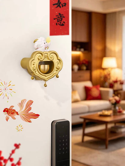 Fire Goat 2027 Auspicious Magnetic Door Bell