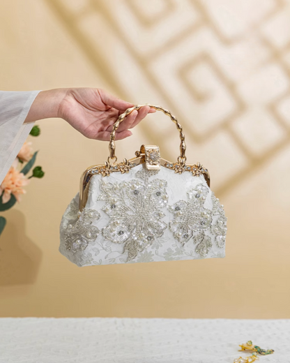 Tang Bloom Camellia Clutch
