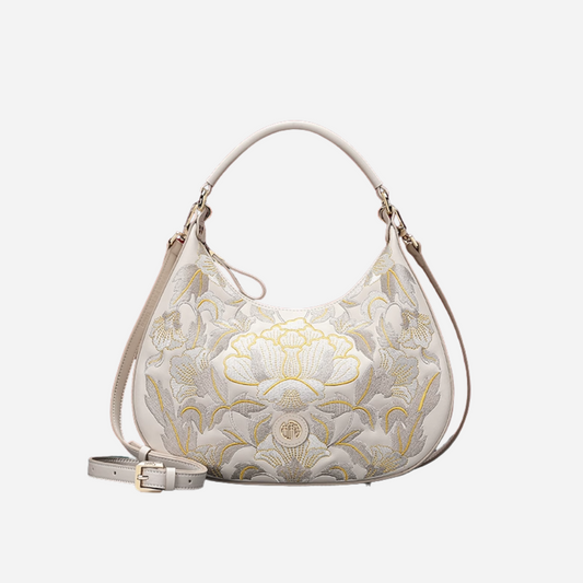 Tang Imperial 25 Embroidered Blossoms Clutch