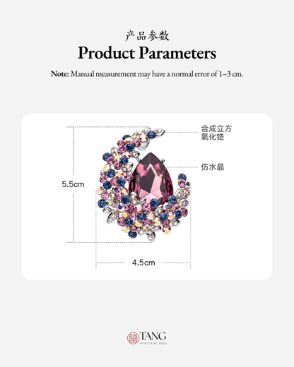 Lunar Bloom Brooch