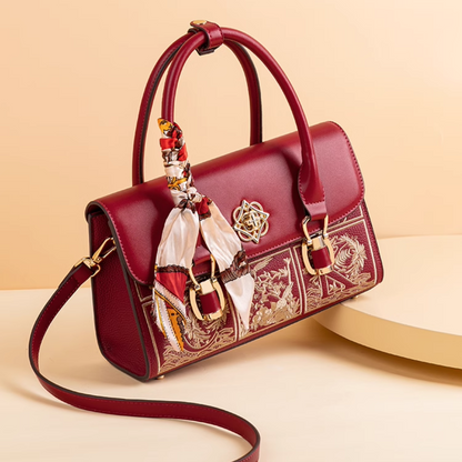 Tang Red 25 Regal Shoulder Bag