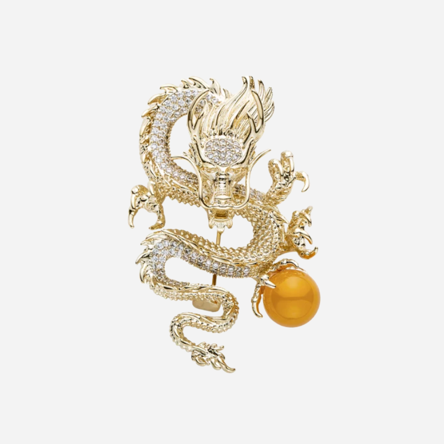 Sovereign Dragon Brooch