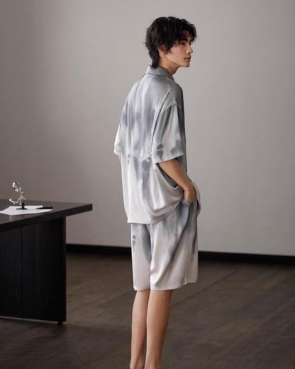 Jùn Pajamas Set (Short-Sleeve & Shorts)