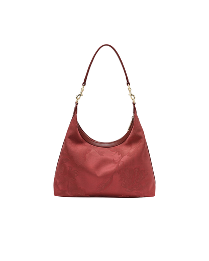 Tang Imperial 25 Cloud Silk Peony Hobo Bag