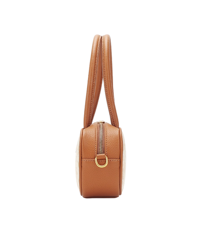 Tang Red 25 Gold Song Brocade Shoulder Bag