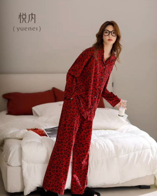 Zhé Pajamas Set (Long-sleeve & pants)