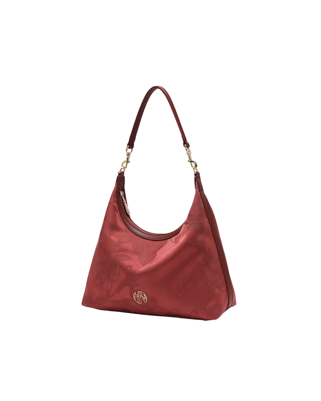 Tang Imperial 25 Cloud Silk Peony Hobo Bag