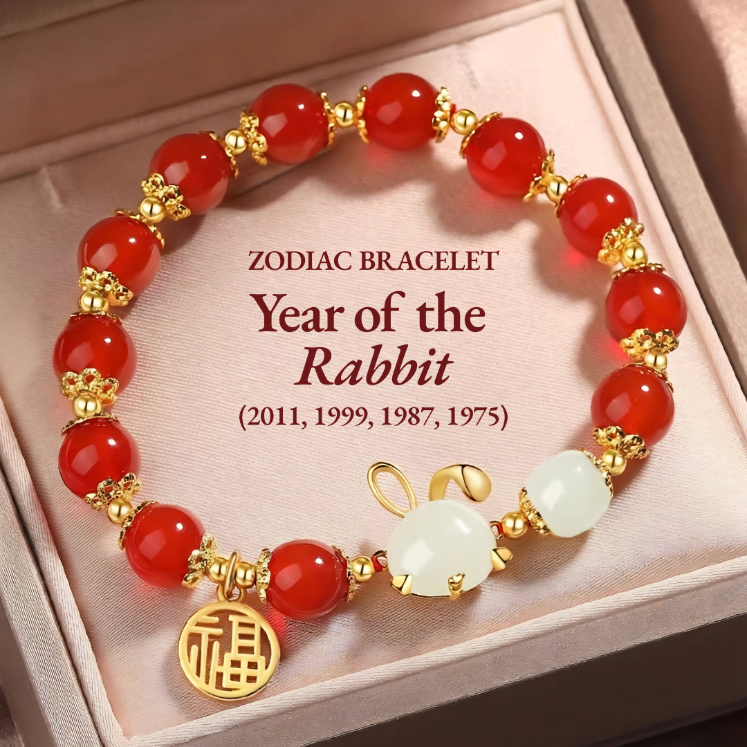Blessing of Zodiac Red Agate Bracelet