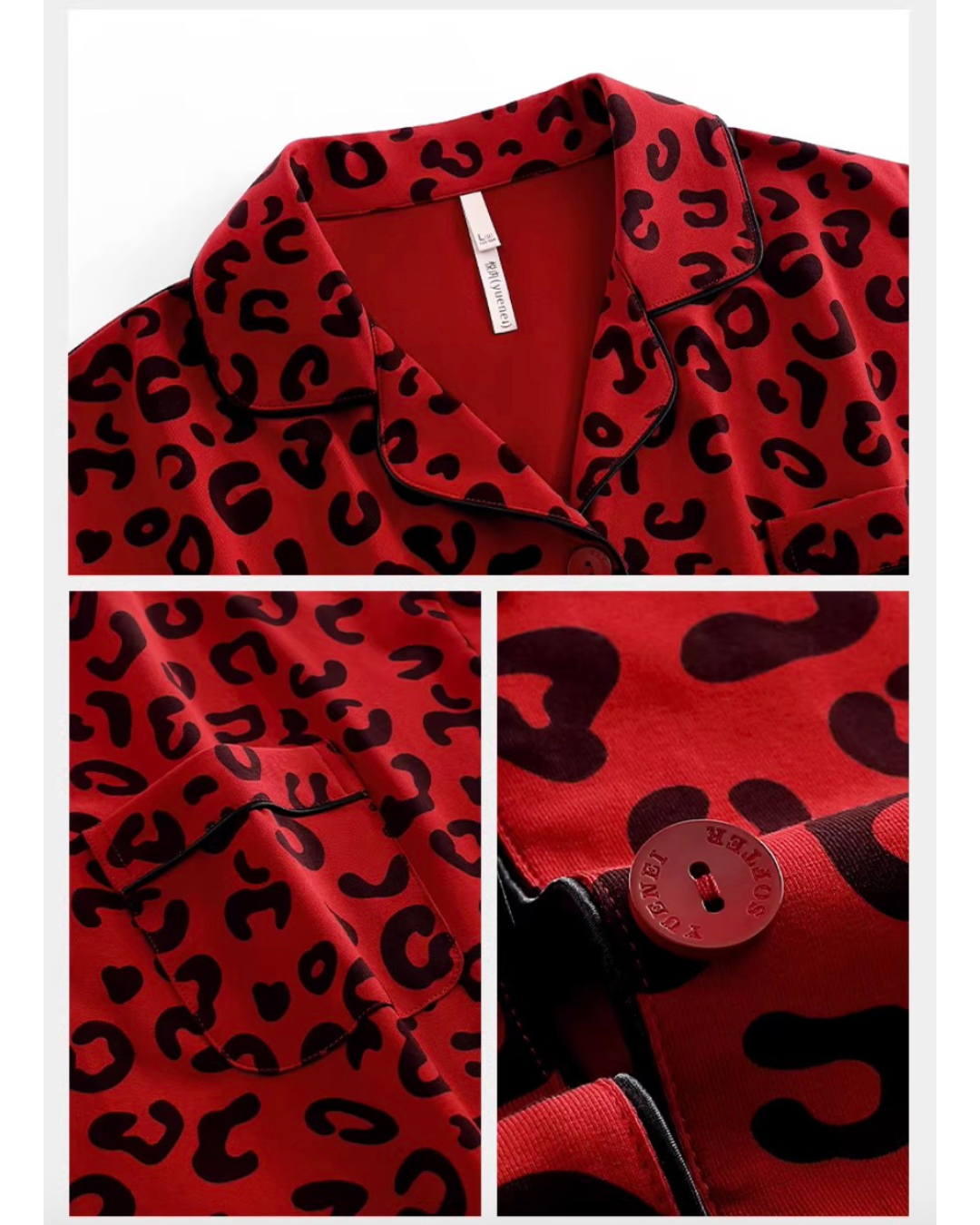 Zhé Pajamas Set (Long-sleeve & pants)