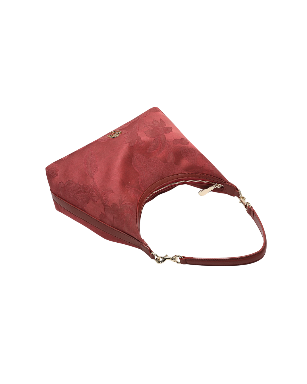 Tang Imperial 25 Cloud Silk Peony Hobo Bag