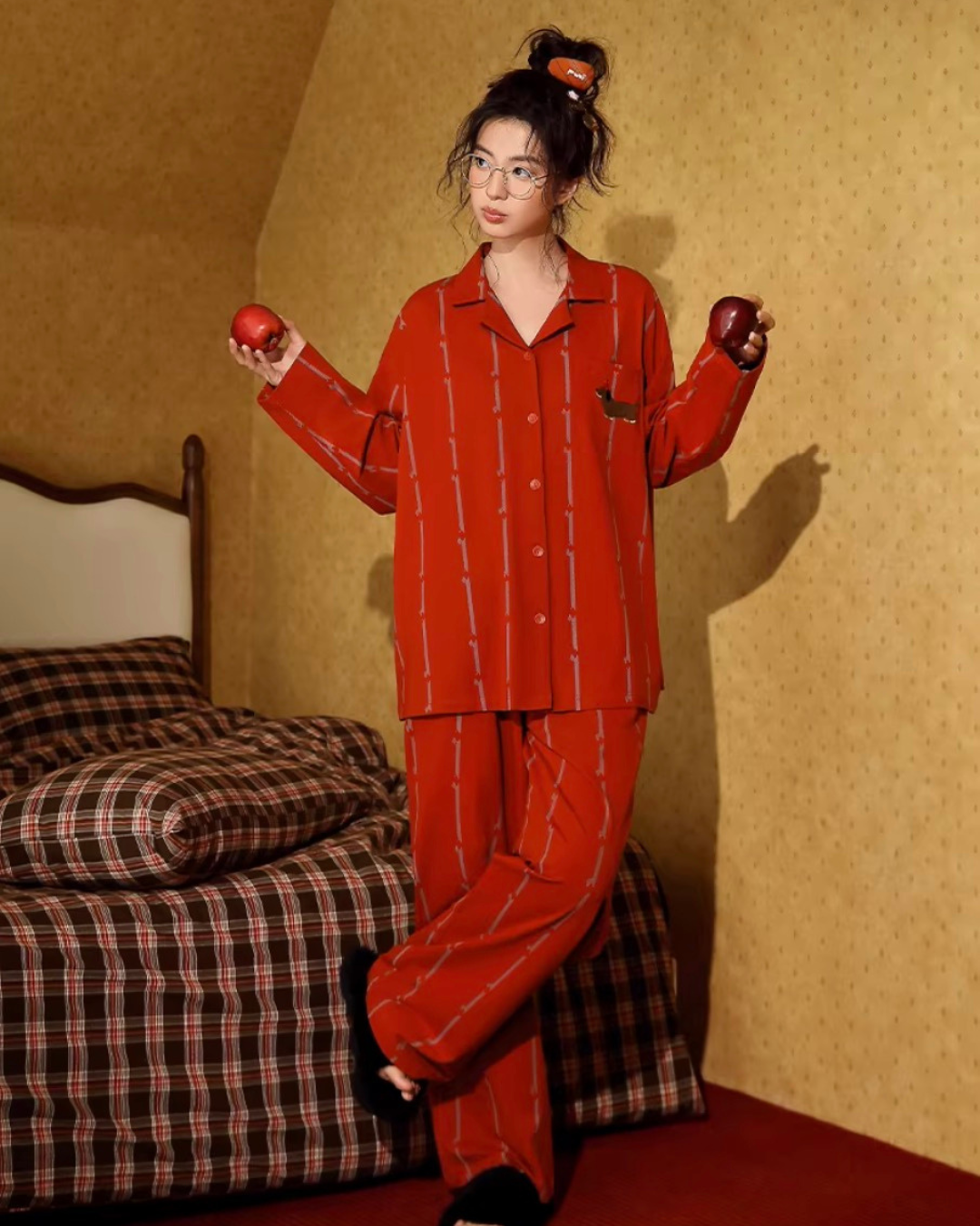 Céng Pajamas Set (Long-sleeve & pants)