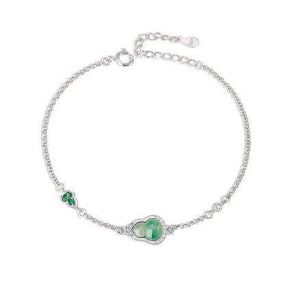 Mountain Mist African Jade Fortune Gourd Jewellery Set