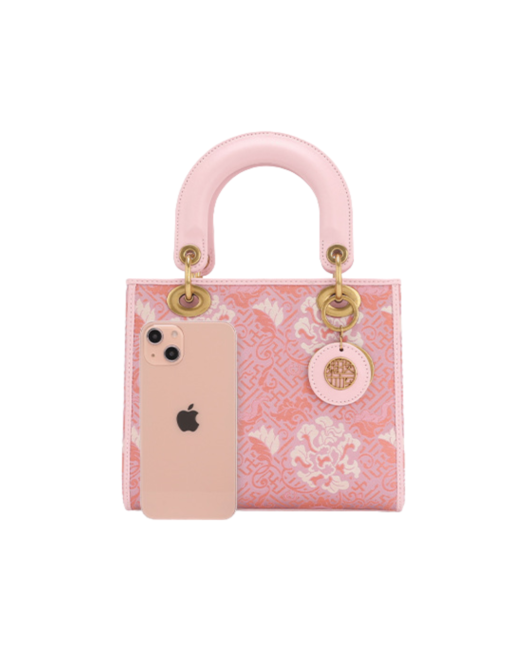 Tang Red 27 Song Brocade Bag