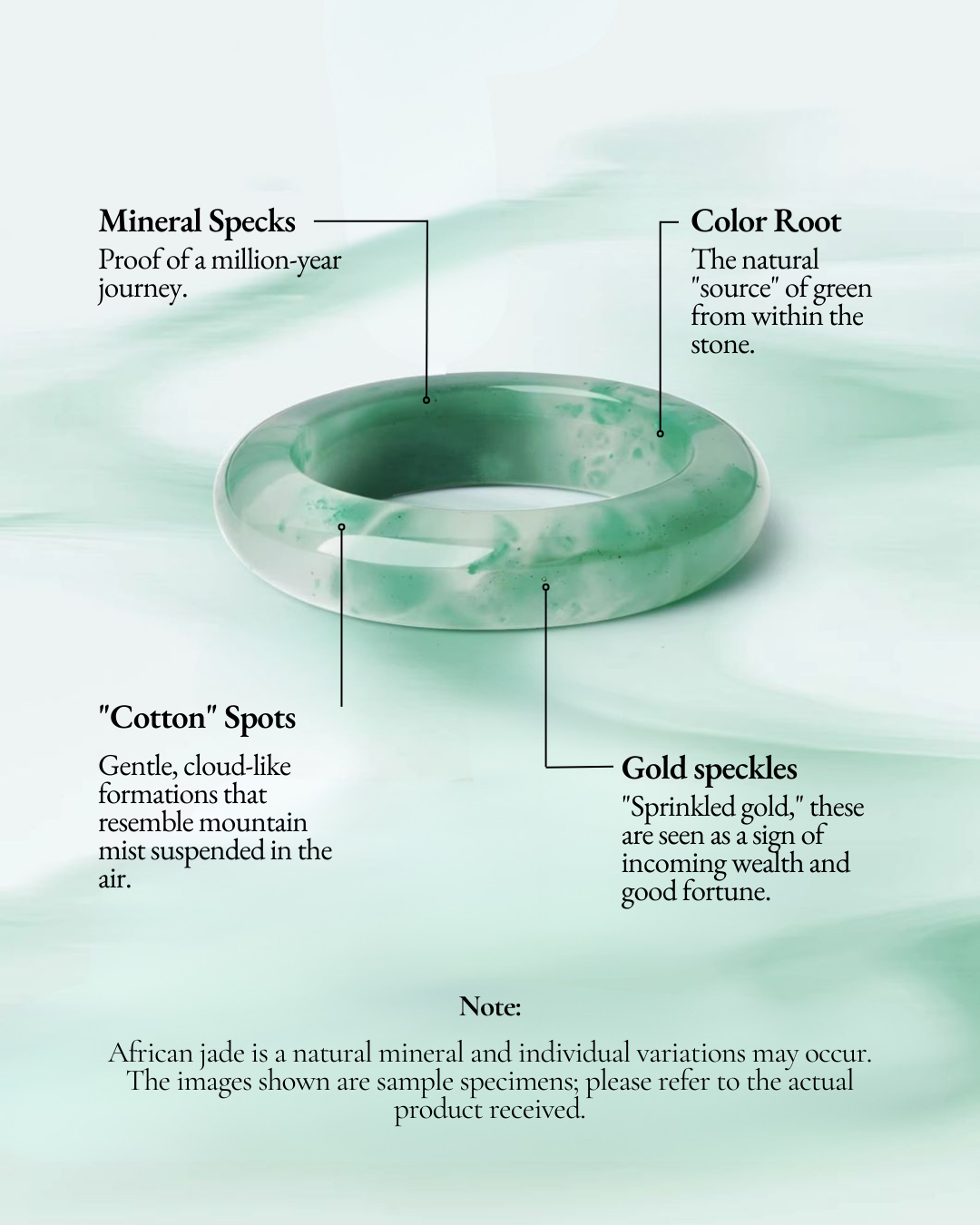 Mountain Mist African Jade Ring