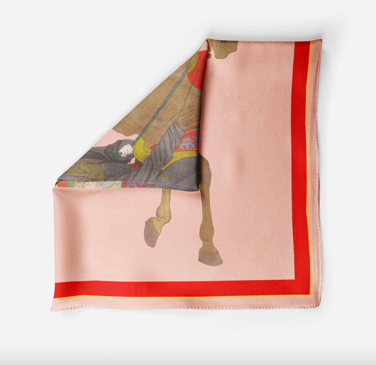 "Lady of the State of Wei" Heritage Artwork Silk Scarf