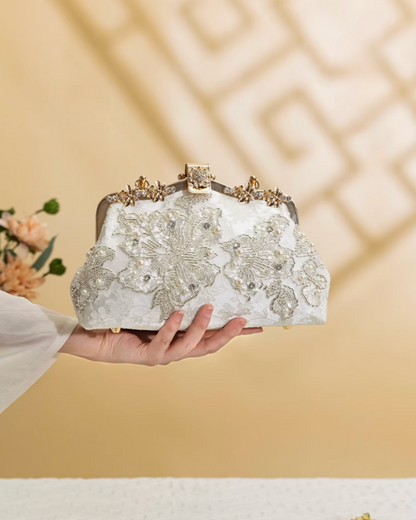 Tang Bloom Camellia Clutch