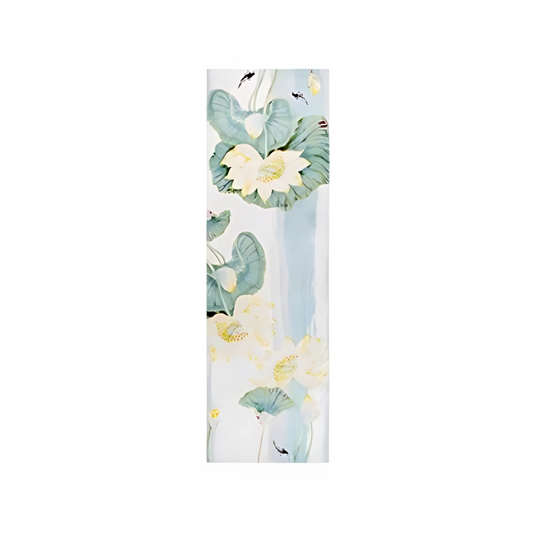 Lotus Dew Veil Mulberry Silk Scarf (170x53cm)