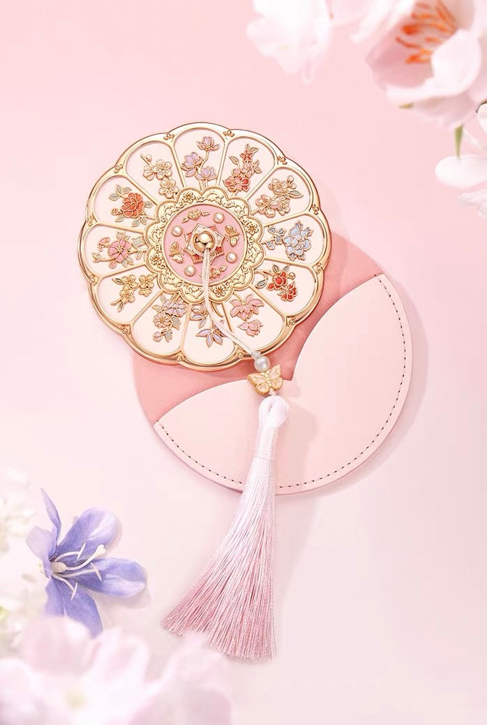 Twelve Flower Goddesses Pocket Mirror