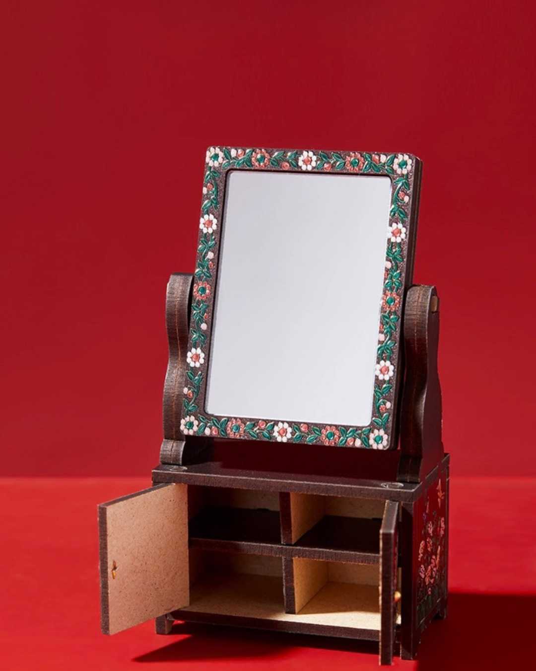 Vanity Relic Mirror Box Fridge Magnet