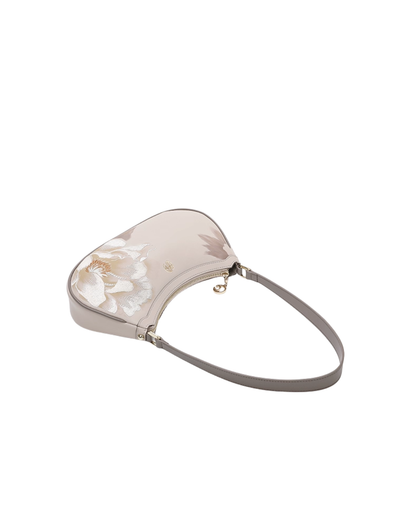 Tang Imperial 23 Embroidered Peony Bloom Shoulder Bag