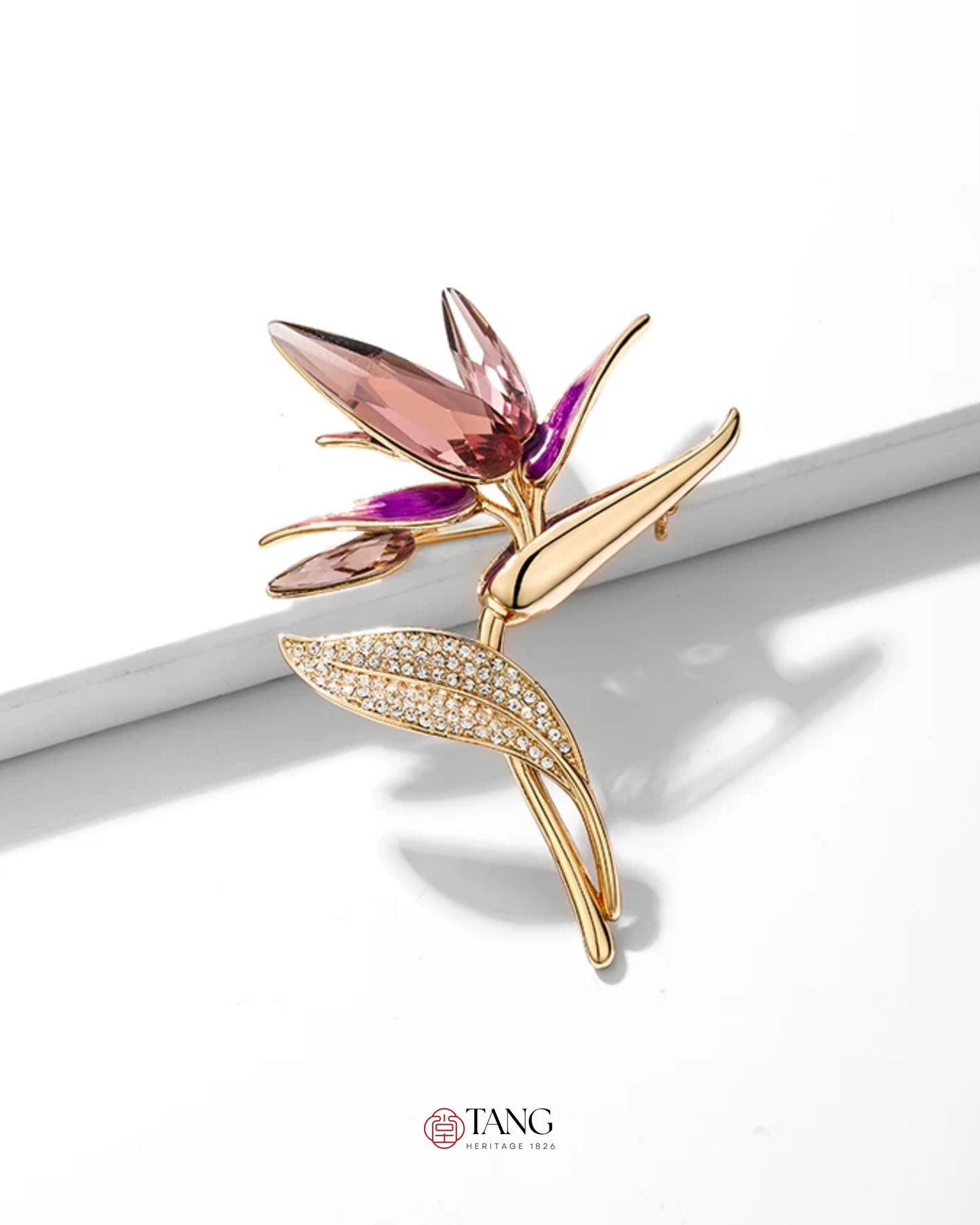 Orchid Whisper Brooch