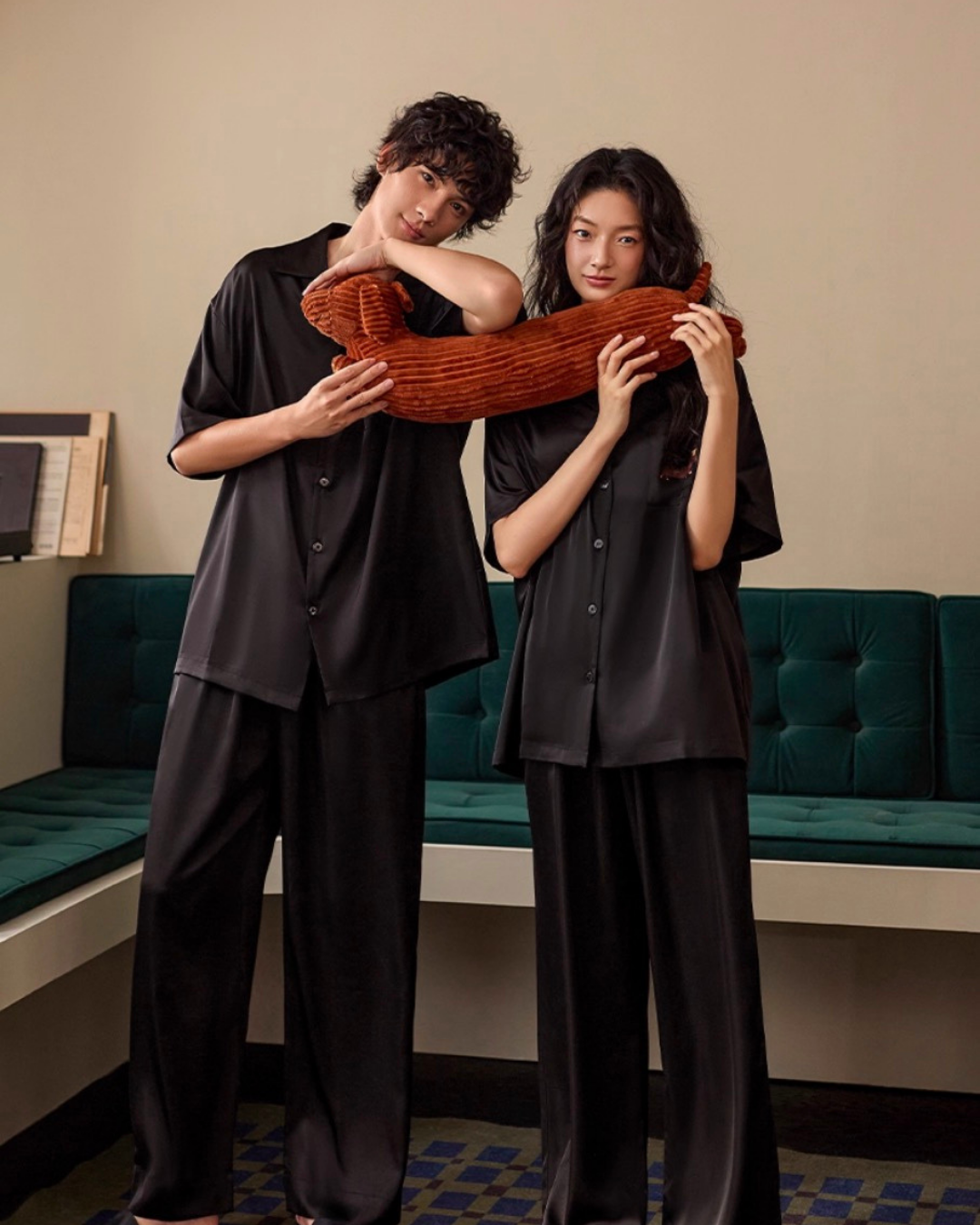 Míng Pajamas Set (Short-Sleeve & Pants)