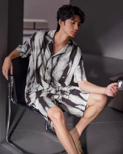 Yì Pajamas Set (Short-Sleeve & Shorts)