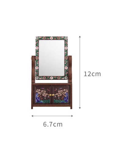 Vanity Relic Mirror Box Fridge Magnet