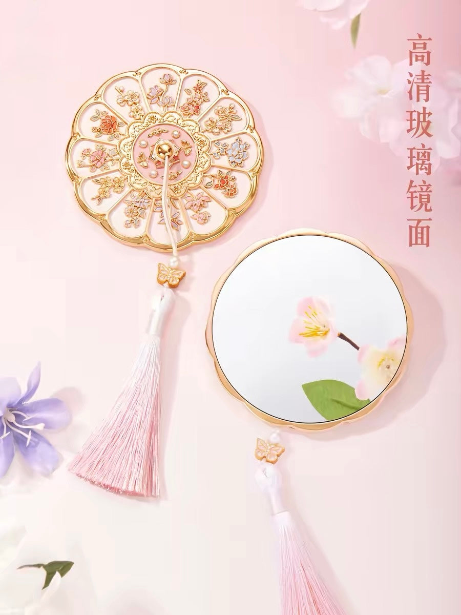 Twelve Flower Goddesses Pocket Mirror