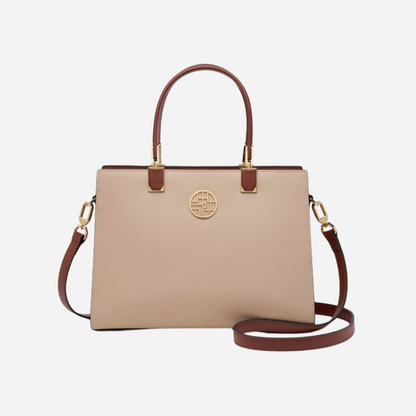 Tang Red 28 Crescent Regal Tote