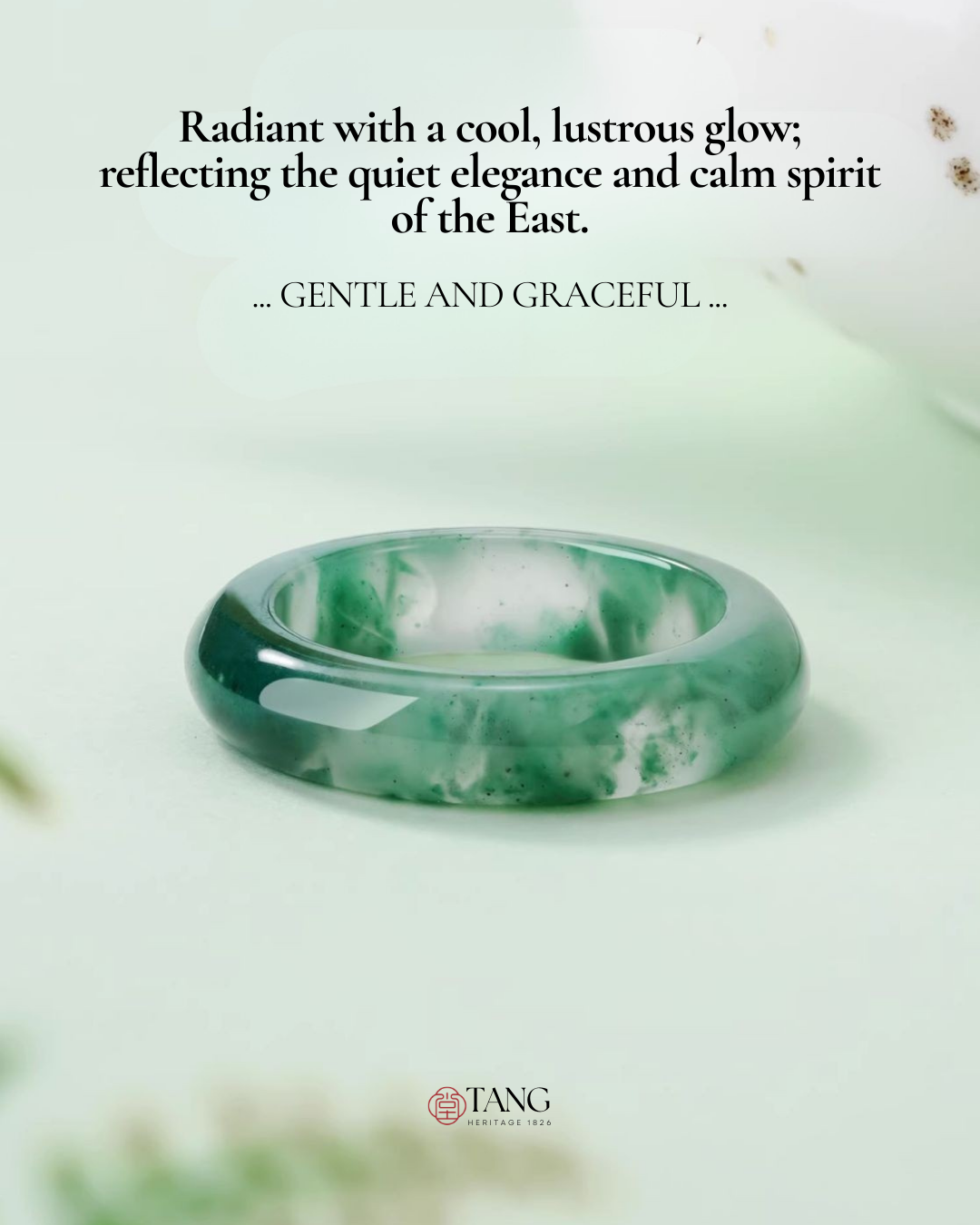 Mountain Mist African Jade Ring